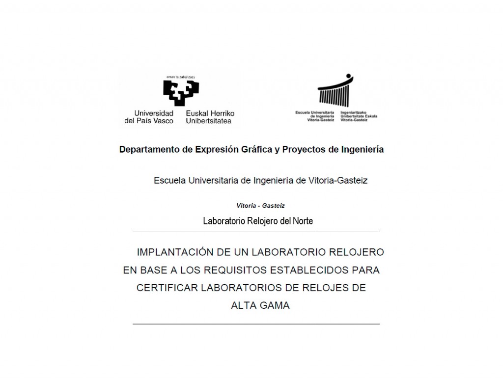 Diploma Universidad del País Vasco